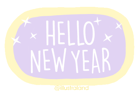 Happy New Year Sticker