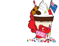 New Zealand Freakshake Sticker by Cookie Time