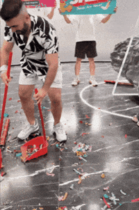 Cleaning Sweep GIF by MAGIC JOHN