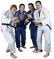 judoaustria cheer teamwork judo jubeln Sticker