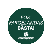 Sticker by Centerpartiet