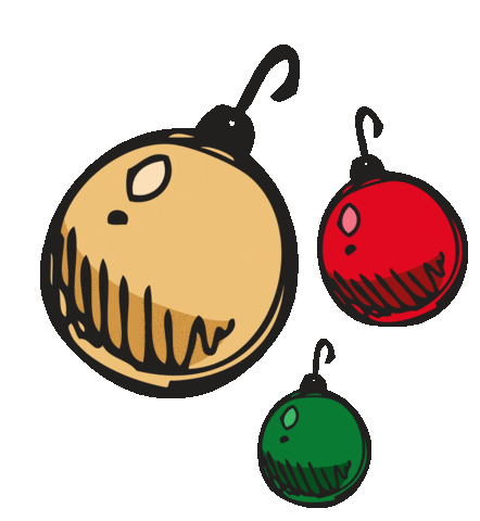 Christmas Bauble Sticker by Pilotpensg