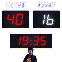 16 Away Sticker