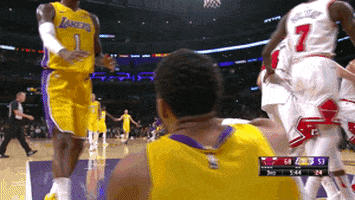 help you up los angeles lakers GIF by NBA