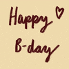 Happy Birthday Bday GIF by Bells and Wishes