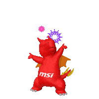 celebrate 4th of july Sticker by MSI Gaming