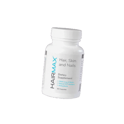 hairmax giphyupload vitamin supplement hairmax Sticker