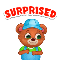 No Way Wow Sticker by Lucas and Friends by RV AppStudios