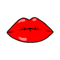 Lips Tongue Sticker by STAN STUDIOS