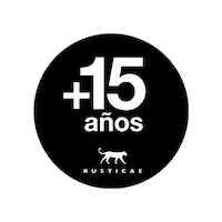 15 Anos Brand Sticker by rusticae