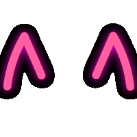 Cyberzcrew neon costume horns pregame Sticker