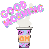 Good Morning Love Sticker by Patrick Pinkerton