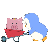 Money Saving Sticker by Pudgy Penguins