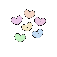 jhollygoodtimes love happy heart hearts Sticker