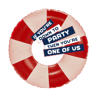 JosieSal pool party pool floatie josie sal redneck weekend Sticker