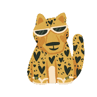 bananapintada leopard turning oncapintada onça pintada Sticker