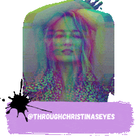 throughchristinaseyes christina murphy throughchristinaseyes chriswis Sticker