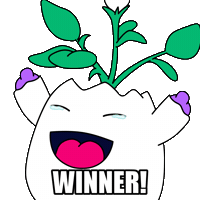 Number One Win Sticker by Magic Eden