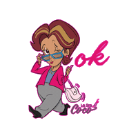 Vale Ok Sticker by La Sra. Coco