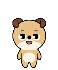 sulatniyela kpop dog cartoon puppy Sticker
