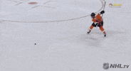 Shayne Gostisbehere Ghost Bear GIF by Philadelphia Flyers