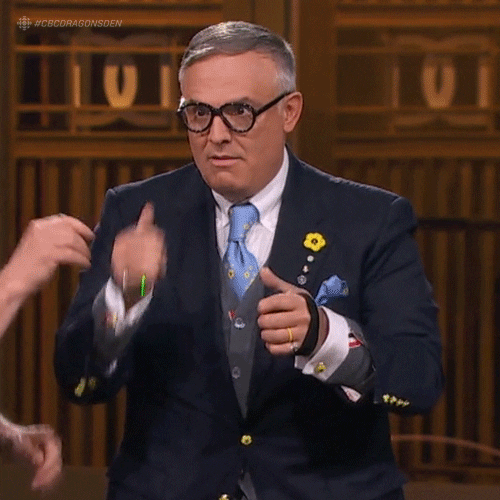 Dragons Den Business GIF by CBC