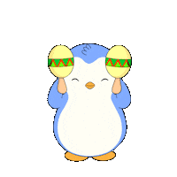Celebrate Spanish Sticker by Pudgy Penguins