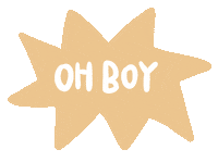 Oh No Sigh Sticker