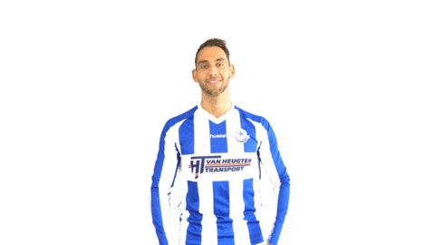 Blauwwit Sticker by Voetbalvereniging Scherpenzeel