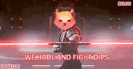 DogelonMars doge mars jedi lightsaber GIF
