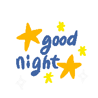 Sleepy Star Sticker