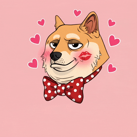 In Love Kiss GIF by Doge Pound