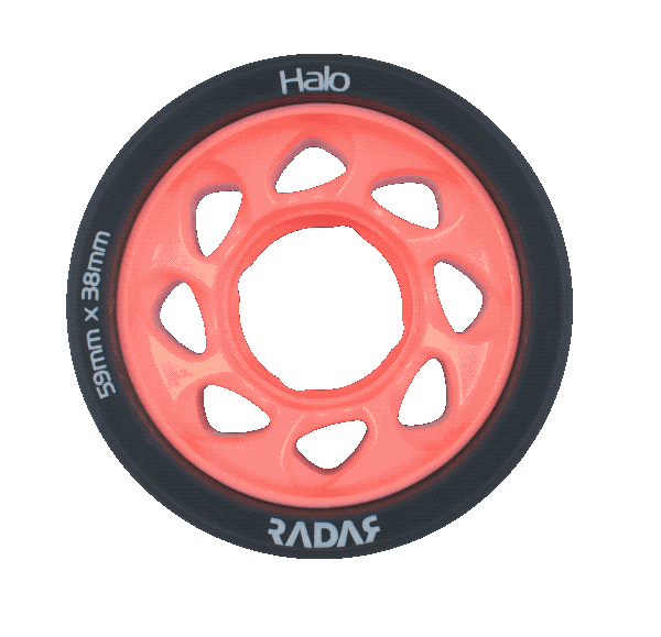 Roller Derby Skater Sticker by Radar Wheels