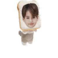 Amouracher cat win bunny bl Sticker