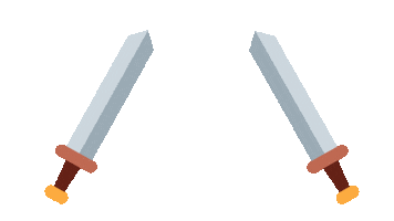 Sword Weapon Sticker by EmojiVid