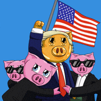 Donald Trump GIF by Piggyverse