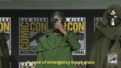 Whobewho giphygifmaker marvel rdj doctor doom GIF