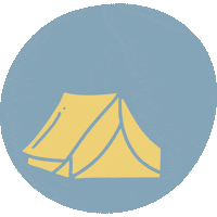 Glamping Sticker by Procida Camp Resort