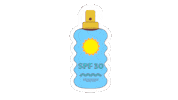 Summer Sun Sticker by Region of Waterloo Public Health and Emergency Services