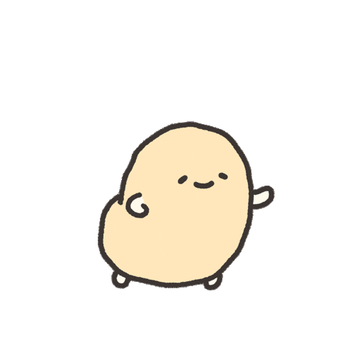 Dance Potato Sticker