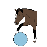 Art Horse Sticker
