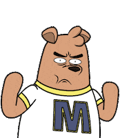 Come On Reaction Sticker by Meme World of Max Bear