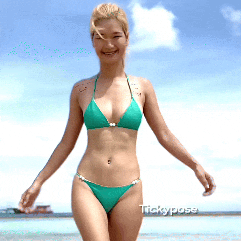 Blue Water Beach GIF