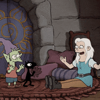 abbi jacobson netflix GIF by Disenchantment