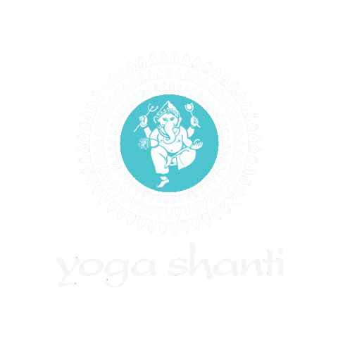 TheYogaShanti giphyupload yoga shanti yogashanti Sticker