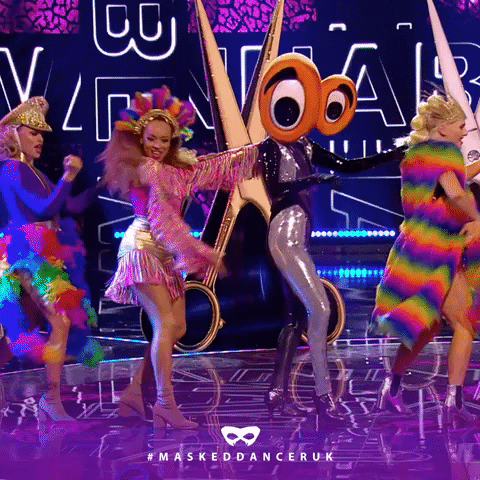 Dance Dancing GIF by The Masked Singer UK & The Masked Dancer UK