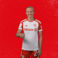 Womens Football Thumbs Up GIF by FC Bayern Women