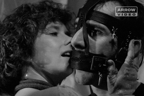 Sexy Black And White GIF by Arrow Video