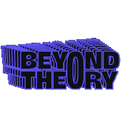 beyondtheorycreative infinity beyond theory bt logo burple Sticker