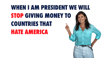 Vote Politics Sticker by Nikki Haley